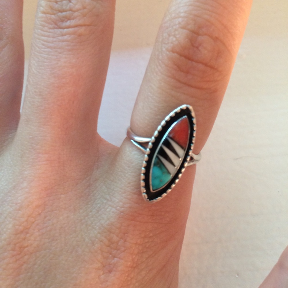 Silver Native American Ring